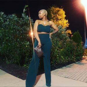 2 piece Emerald Green Set